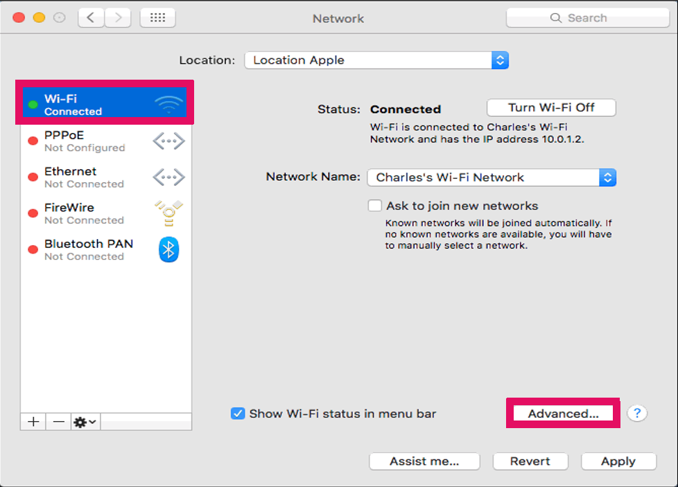 wireless internet service for mac